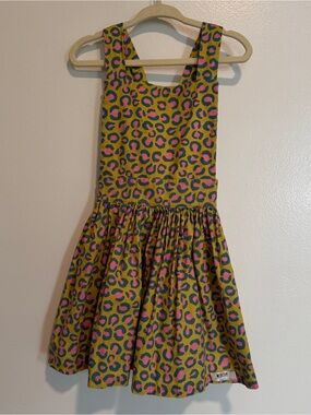 Leopard Print Pinafore